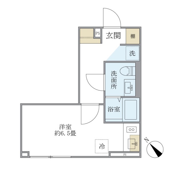 EXAM AKASAKAの間取図