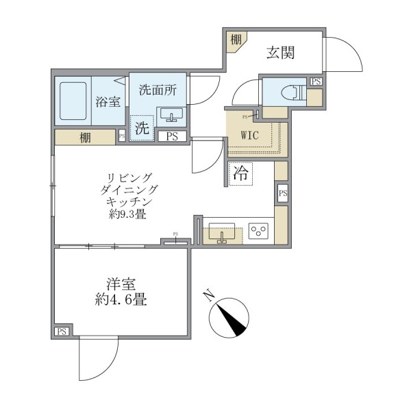 EXAM AKASAKAの間取図