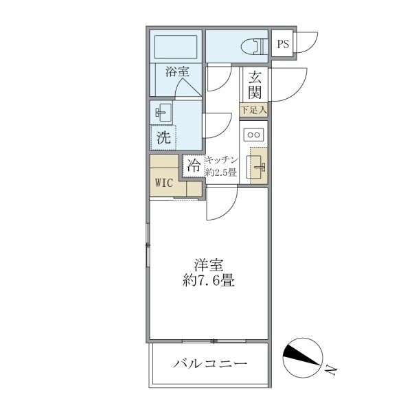 The Shinagawa East Residenceの間取図