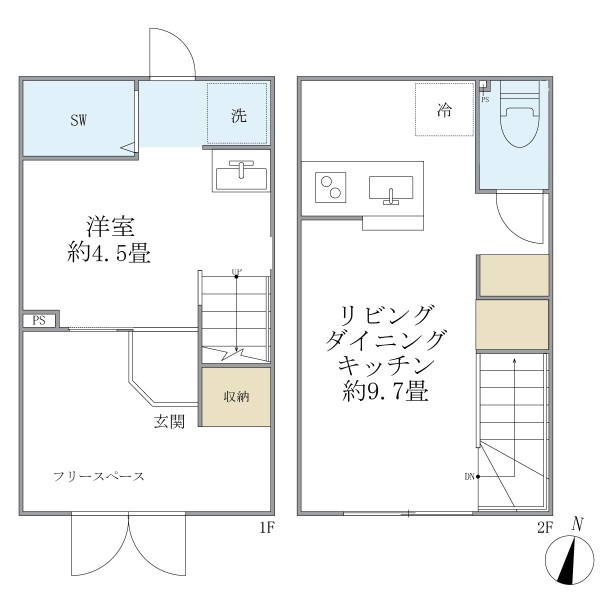 フォルモントの間取図