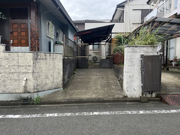 北東側接道部分