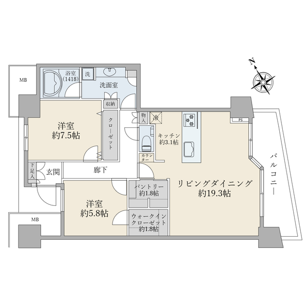 間取図