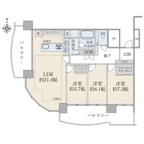 【間取り図】