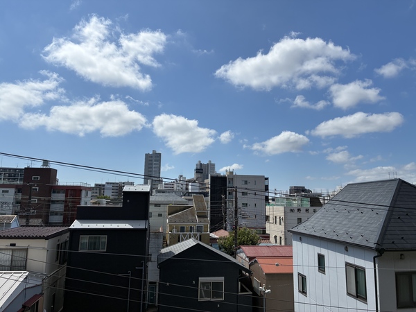 バルコニーからの眺望（正面）