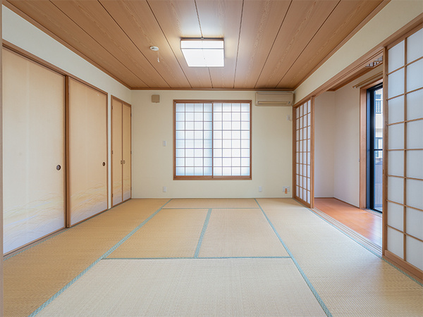もちろん、掘りごたつをしまい、和室としてもフルにご利用いただけます。