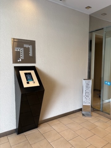 オートロック付きです。