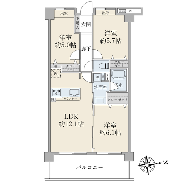 間取図