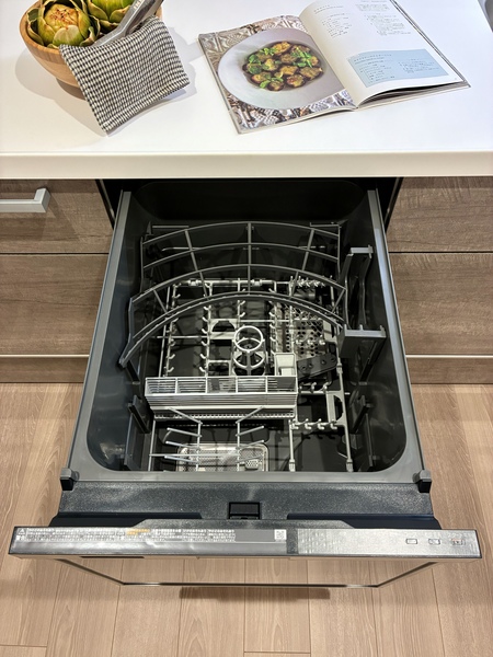 キッチンには食器洗い乾燥機付き