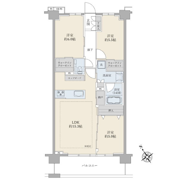 【間取り図】