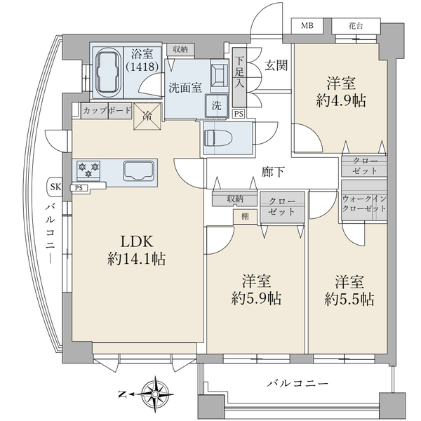 間取図