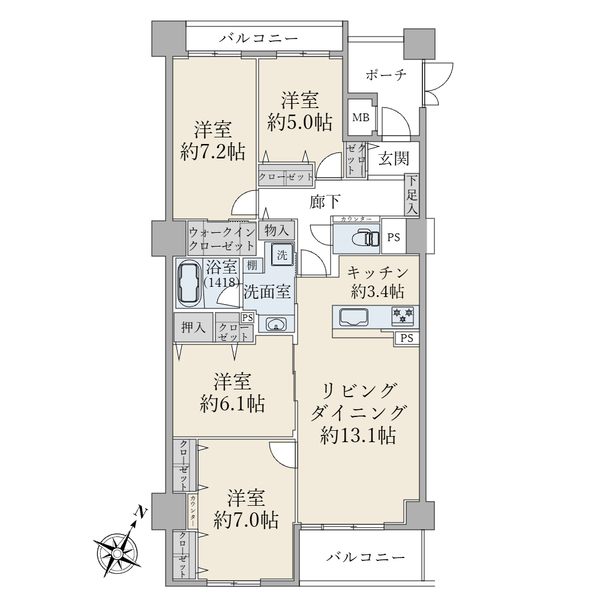 間取図