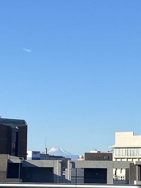 眺望（晴れた日には各居室から富士山が綺麗に見えます）※天候によって変化がございます。