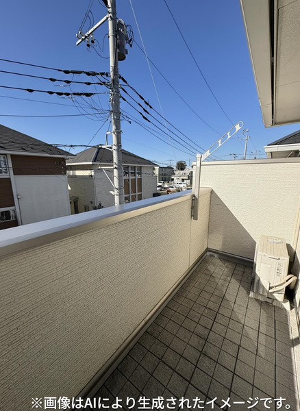 【南西向きバルコニーにつき洗濯物も乾きやすい♪】