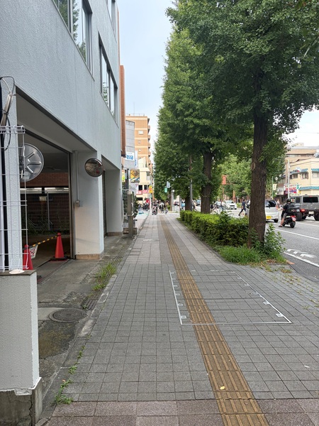 前面道路