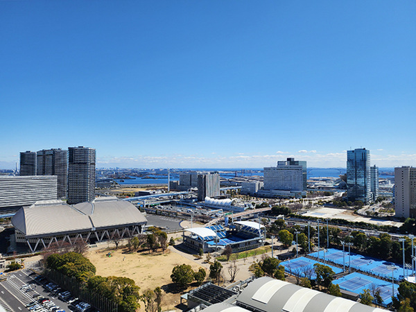 東京湾やゲートブリッジを望める眺望です。
