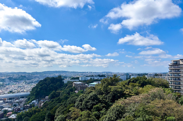 眺望：南東側に根岸湾を含む抜け感のある眺望をお楽しみいただけます。