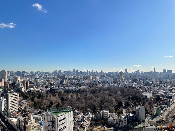 ２３階ならではの景観です