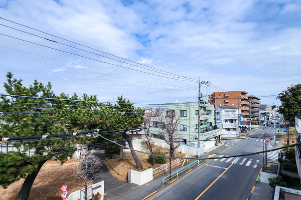 ３階部分バルコニーからの眺望