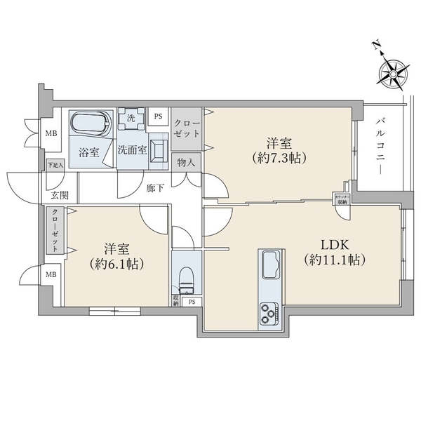 間取図