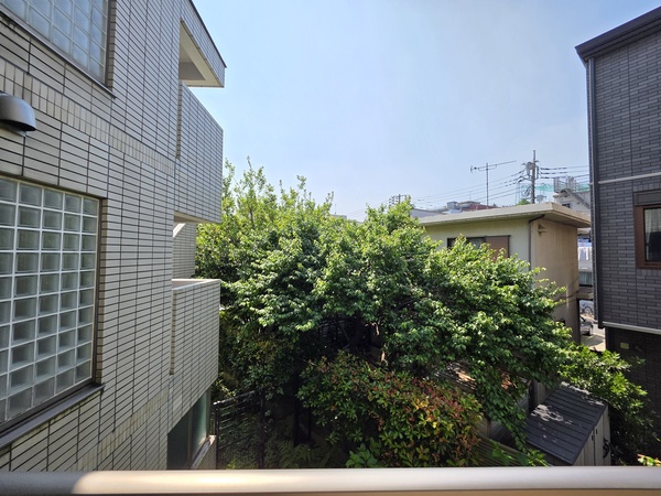 バルコニーからの眺望です