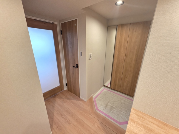 玄関収納の充実しています