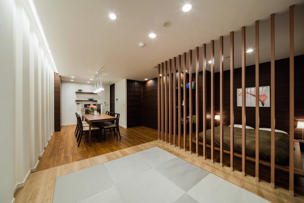 【ゲストルーム】１階部分にはゲストルームが２部屋ございます
