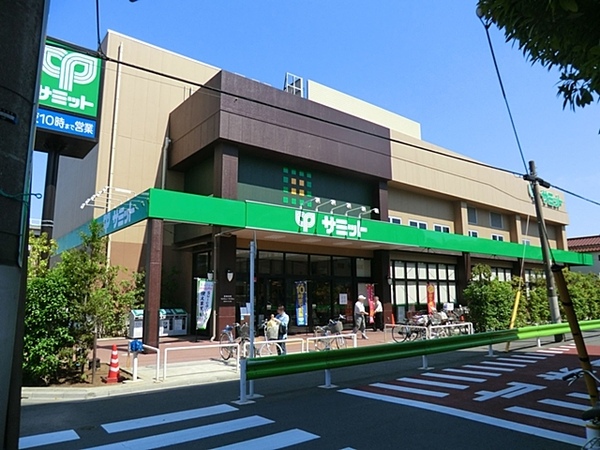 物件から「サミットストア池上８丁目店」まで約７７０ｍ、徒歩１０分の距離。