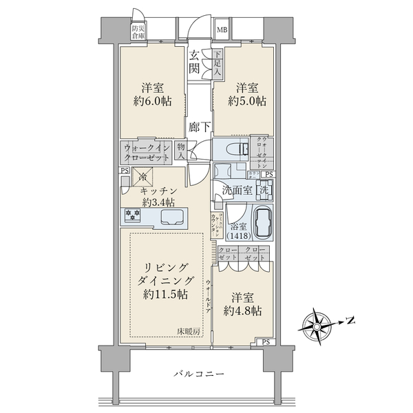 間取図