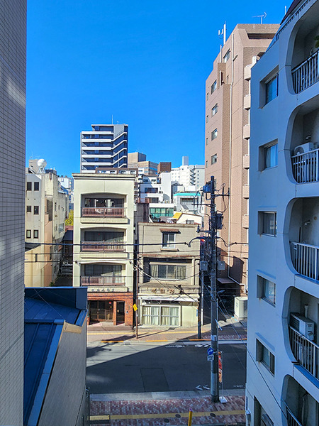 【バルコニーからの眺望】