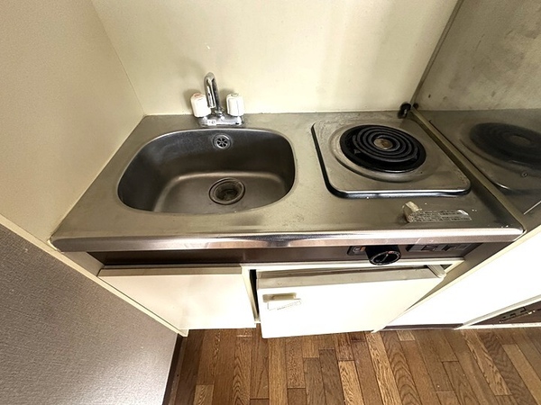 小型冷蔵庫付ミニキッチン