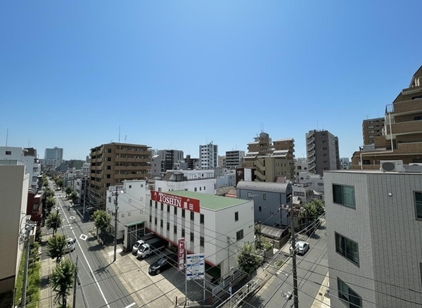 バルコニーからみた眺望