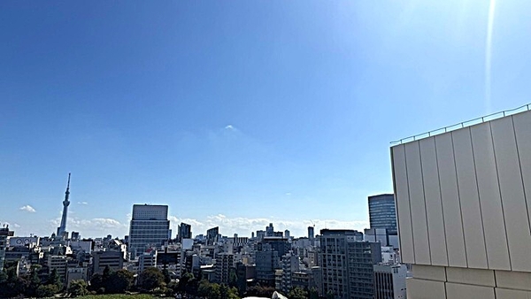 【バルコニーからの眺望】