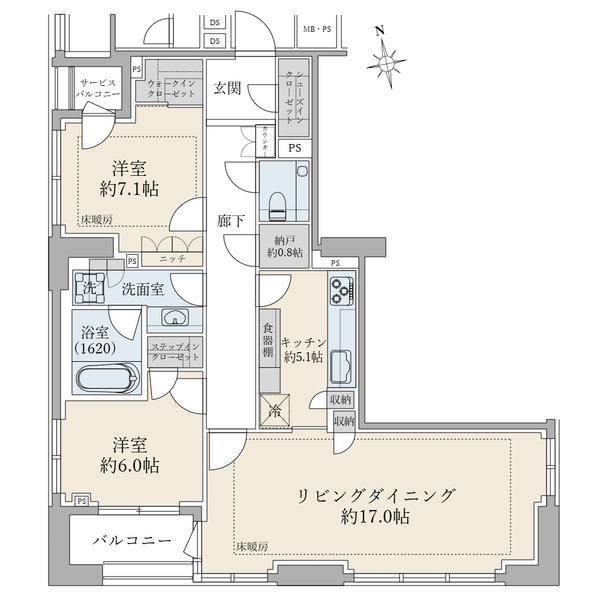 【間取図】