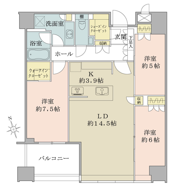 ＊オーナーチェンジ物件＊高層階４２階／開放感溢れる３ＬＤＫ＋ＷＩＣ＋ＳＩＣ／ペット飼育可（細則有）