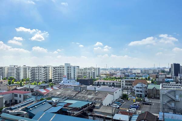 【眺望】目の前に高い建物がないため、視線が気になりません