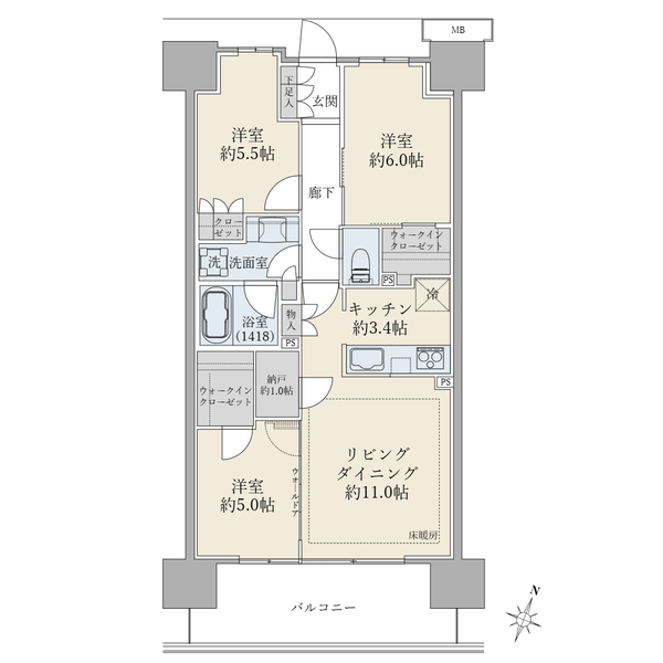 間取図