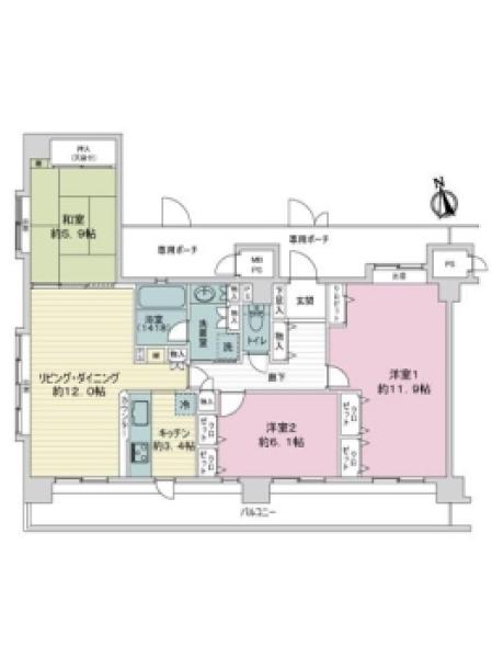 間取図
