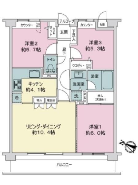 間取図
