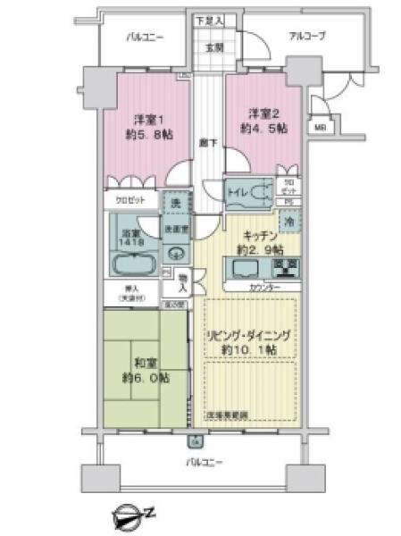 間取図