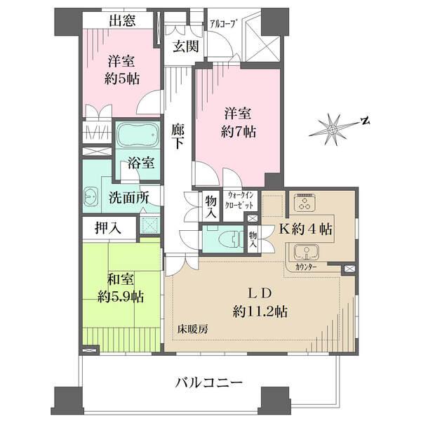 間取図