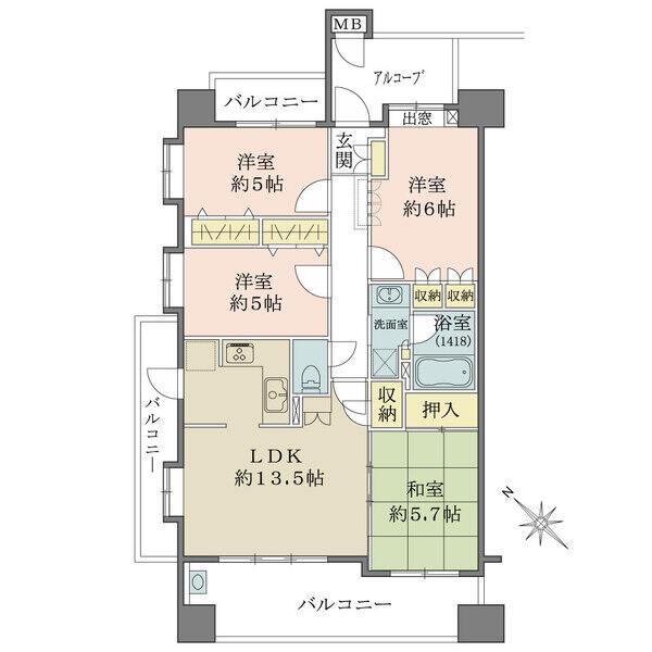 間取図