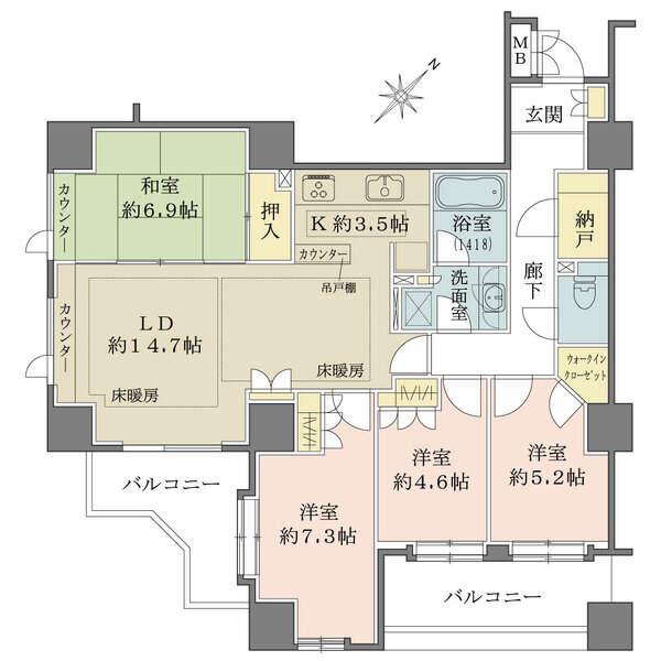 間取図