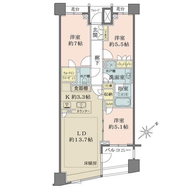 間取図