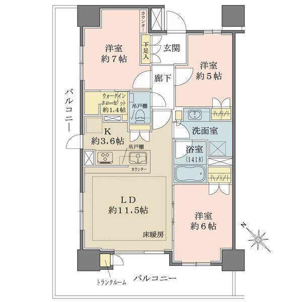 間取図