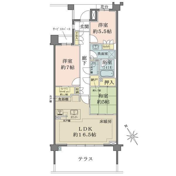 間取図