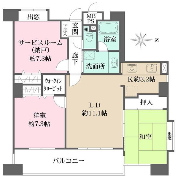 間取図