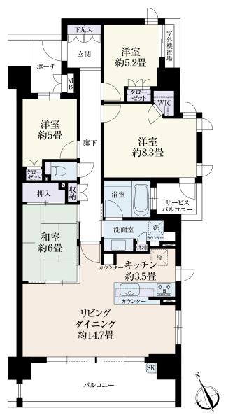 間取図