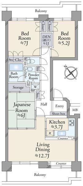 間取図