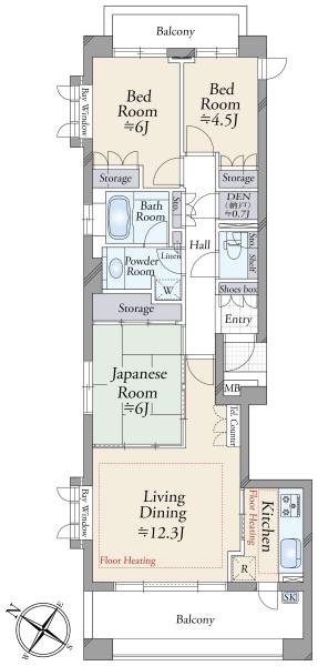 間取図