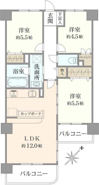 間取図